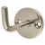 Single Coat Hook - 32 x 25mm - Satin Stainless Steel