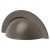 Crofts & Assinder Monmouth Cabinet Cup Handle - 64mm Centres - Black Nickel