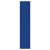 AR624B Nylon Self-Adhesive Plain Finger Plate - 350 x 75mm - Cobalt Blue