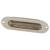 Oval Flush Cabinet Pull Handle - 120 x 40mm - Polished Stainless Steel