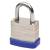 Watchman by Squire Laminated Padlock - 30mm Body - 18 x 14mm Shackle - Keyed to Differ - Silver