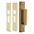 13mm Rebate Kit to suit StrongBOLT:2007 5 Lever Sashlocks - Polished Brass