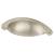 Chest Drawer Cabinet Cup Handle - 64mm Centres - Satin Nickel