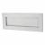 Letter Plate - 254 x 102mm - Satin Chrome