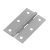 Steel Butt Door Hinge - 63 x 42mm - Zinc Plated - Pair