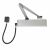 9870 Electromagnetic Fire Door Closer - Power Size 4 - Silver