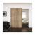 Spek 2.0 Sliding Door Gear Kit - 2000mm Track - 80kg Max Door Weight - Satin Stainless Steel