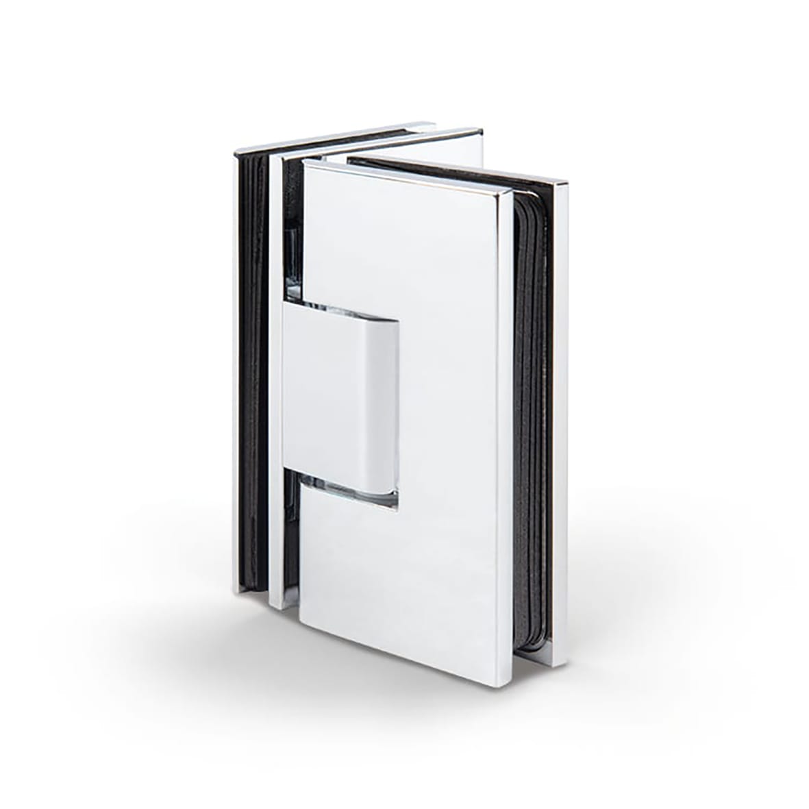 Bilbao Select Glass to Glass Shower Hinge - 90° - 8-12mm Glass - Polished Chrome