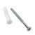 Twin Slot Shelf Screw and Wall Plug Pack - 4.5 x 60mm - Pack of 18
