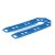 Horseshoe Packer Shims - 101 x 43 x 3mm - Blue - Pack of 200