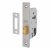 Oval 2141 Deadlock - 65mm Case - 44.5mm Backset - Satin Stainless Steel
