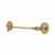 Cabin Hook & Eye - 100mm Length - Polished Brass