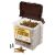 Cutter Pozi Countersunk Wood Screws Tub - 4.0 x 50mm - Yellow Zinc - Pack of 900