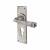 Pewter Euro Lock Door Handles - York Range - 152 x 48mm