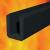 30 Minute Intumescent Glazing Seal For Fire Doors - FD30 - 100mm Length - Black