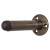 Projection Door Stop - 75mm Projection - Matt Bronze