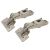 CLIP Top Wide Angle Cabinet Hinge - 170° - Sprung - Overlay - Zinc Plated - Pair