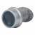 D&E Ultrascope 160° Equality Act Compliant Door Viewer - Door Thickness 40-60mm - Silver
