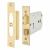 2077 Bolt Through Horizontal Sashlock - 149mm Case - 51-127mm Backset - Polished Brass
