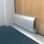 Acoustic Drop Seal - 860mm Length - Aluminium