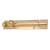 Polished Brass Straight Barrel Bolt - 150 x 40mm
