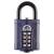 Combination All Weather Padlock - 40mm Body - 17 x 20mm Shackle - Blue