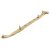 Cast Bulb End Casement Window Stay - 12"/300mm Length - Polished Brass