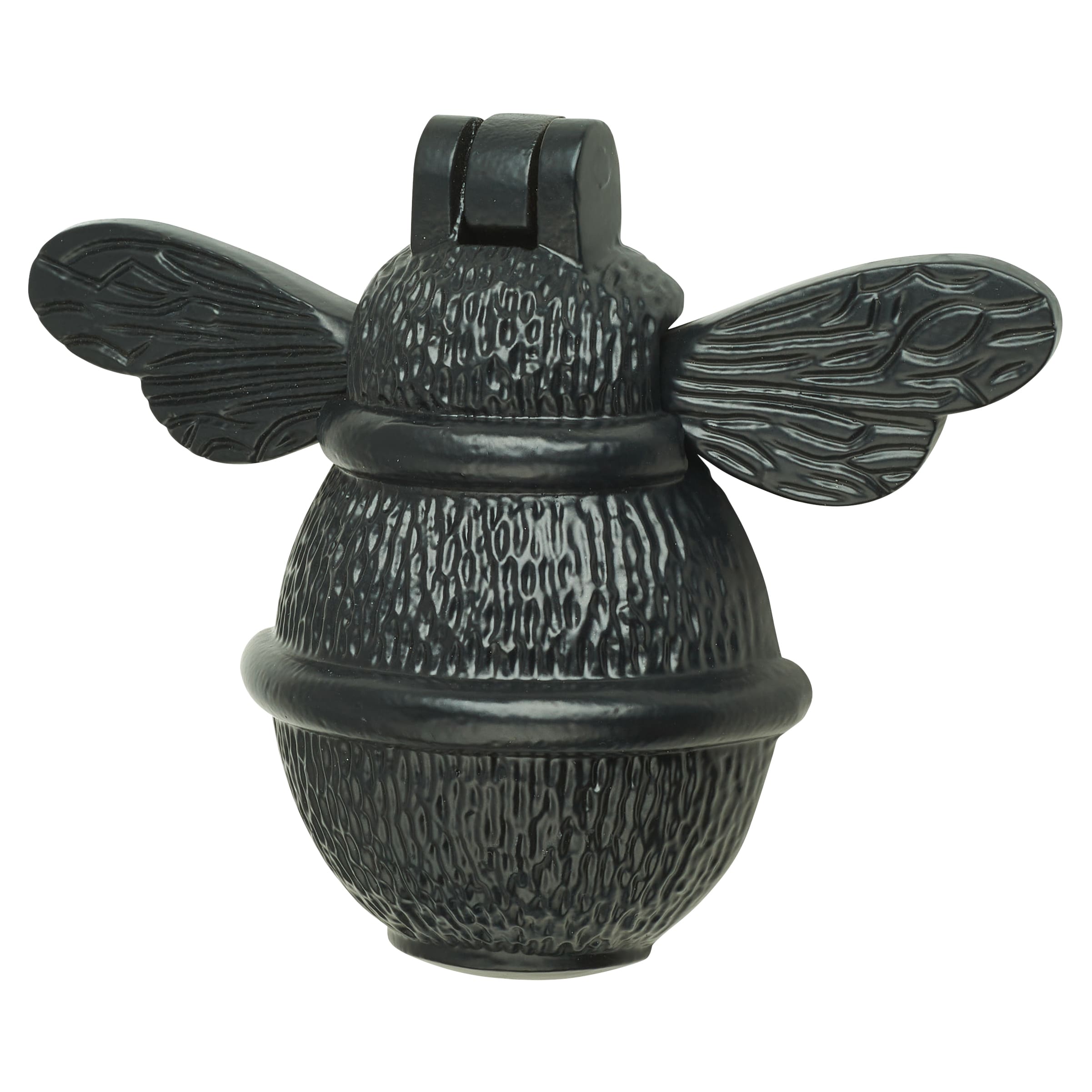 Bumble Bee Door Knocker - Black - 101 x 127mm