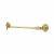 Heavy Duty Cabin Hook & Eye - 250mm Length - Polished Brass