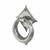 Ring Door Knocker - Pewter - 121 x 121mm