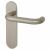 Satin Stainless Steel 19mm Return to Door Latch Door Handles - Radius - 170 x 45mm