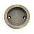 Round Screw Fixed Flush Handle - 63mm Diameter - Antique Brass