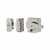 BS 3621:2007 Double Locking Nightlatch - 40mm Backset - Polished Chrome Case/Cylinder