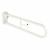 Hinged Support Grab Rail - 800 x 200mm - White