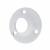 19mm Tube Hanging Rail End Socket - White - Pack of 2