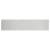 Aluminium Kick Plate - 838 x 200 x 1.2mm - 8 Screw Holes - Satin Anodised