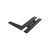 HL Cabinet Hinge - 82 x 70 x 2mm - Antique Black Iron