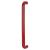 Rouge Red Nylon D-Bar Door Pull Handle - Bolt Fix - 600mm c/c
