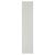 AR624B Nylon Self-Adhesive Plain Finger Plate - 350 x 75mm - Diamond White