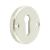 Westbourne Knurled Escutcheon - 40mm Diameter - Keyhole - Polished Nickel