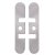 Numatic Concealed Jamb Chain Door Closer Face Plate - Polished Stainless