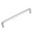 10mm D-Bar Cabinet Pull Handle - 152mm Centres - Satin Aluminium