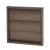 Gravity Wall Grille - 4"/100mm - Brown