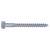 Coach Screw - M8 x 100mm - Zinc Plated - Pack of 5