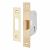 Contract 3 Lever Deadlock - 64mm Case - 44mm Backset - Polished Brass