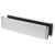 Letter Plate Matching End - 300 x 70mm - Door Thickness 40-80mm - PVD Chrome