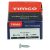 Twin Threaded Pozi Countersunk Wood Screws - 8 x 3/4" - Zinc Plated - Pack of 200