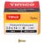 Solo Chippy Pozi Countersunk Wood Screws - 3.0 x 12mm - Yellow Zinc - Pack of 200