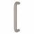 Satin Stainless Steel 22mm D-Bar Door Pull Handle - Bolt Fix - 229mm Centres