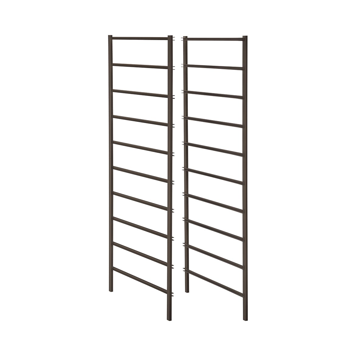 Drawer Basket Tower - 10 Frame Sides - 535 x 1040mm - Graphite - Pair